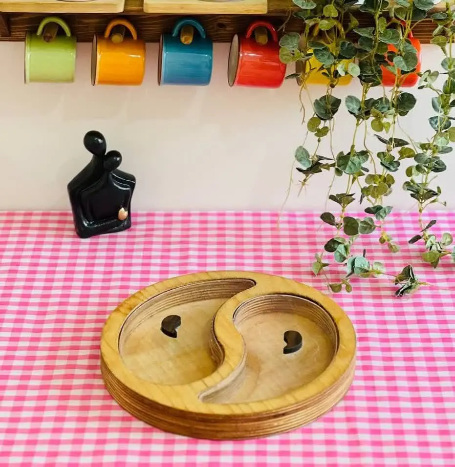 تیبگ گرد چوبی دوخانه