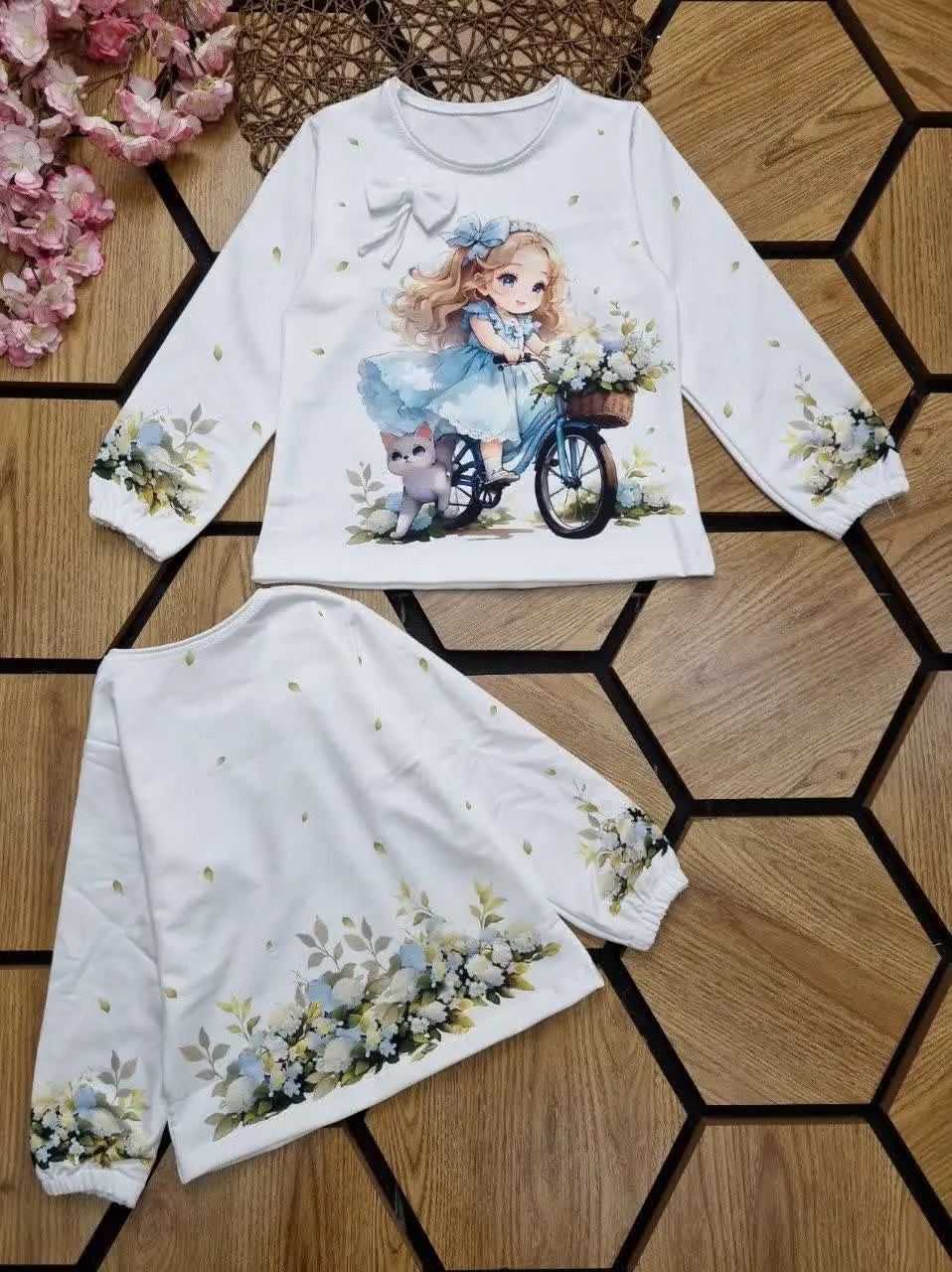 🌹بلوز تک تصویری دخترانه👩