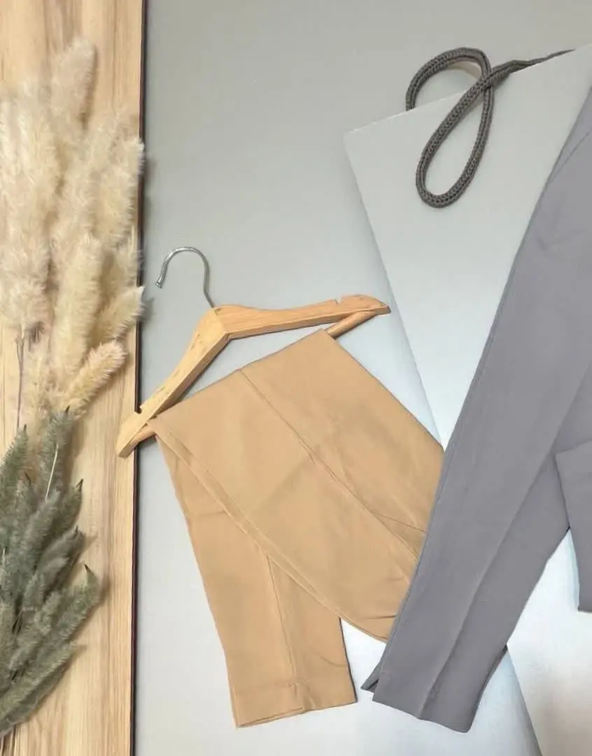 شلوار مجلسی دخترانه کرم🤩
