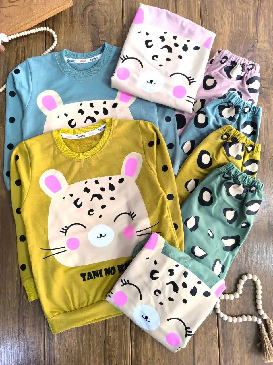 بلوز شلوار بچه پلنگ
