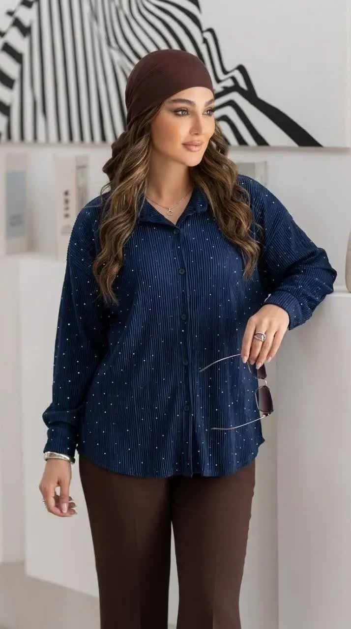 شومیز مانتویی نگینی ۲۴۳
