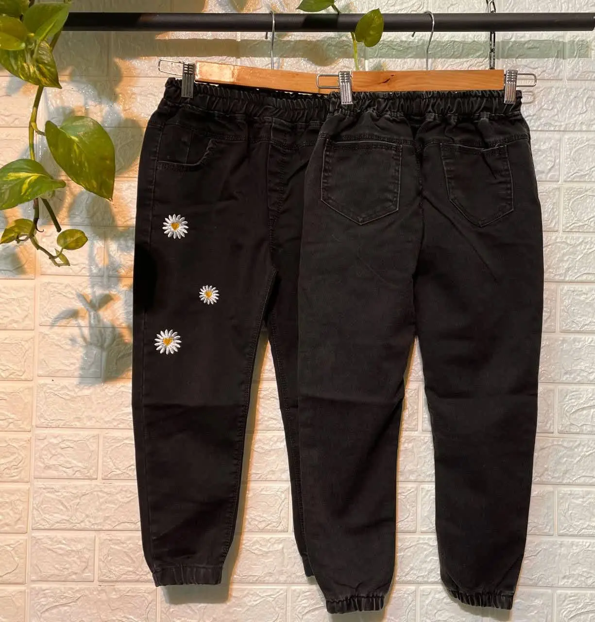 🧶 لی گلدوزی دخترانه 🔥 جیب دوطرف 
