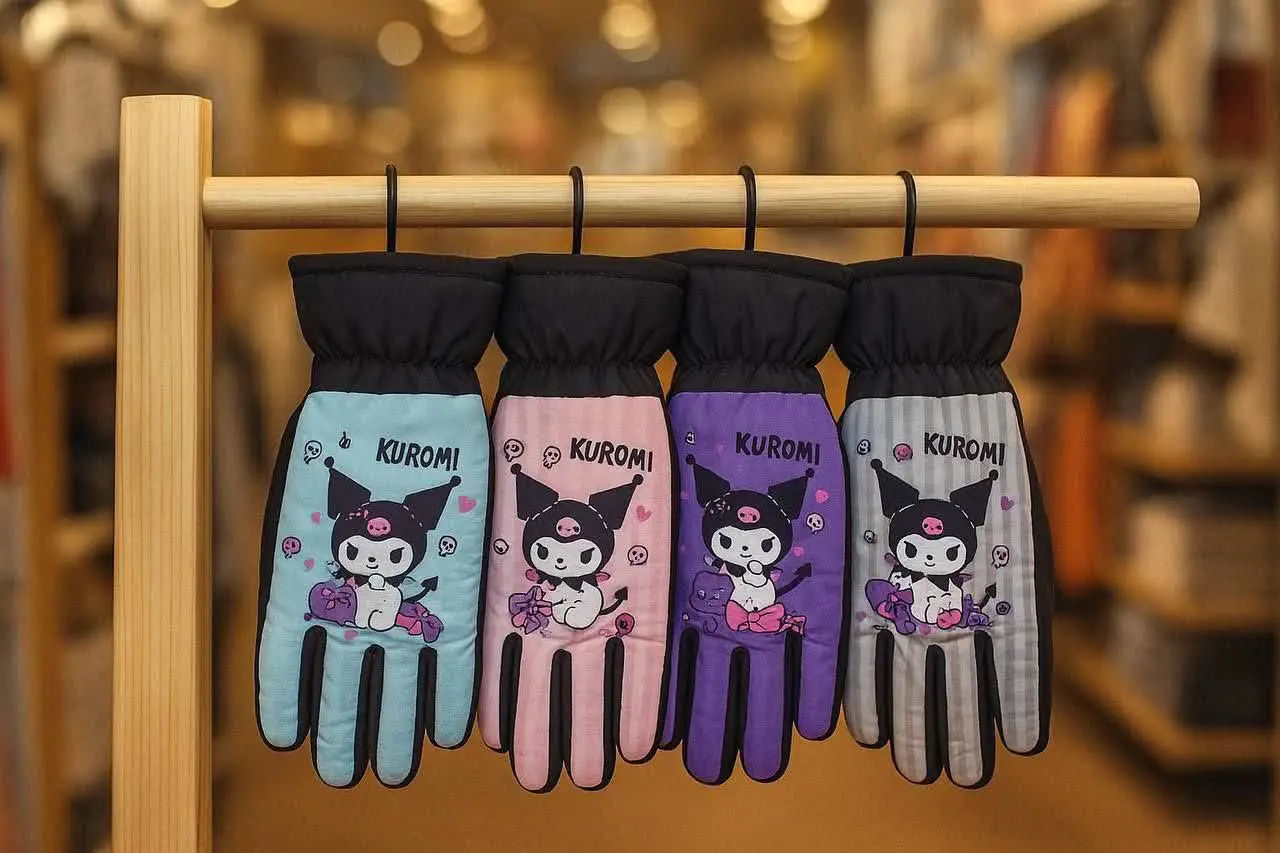 دستکش موتوری اعلا کرومی