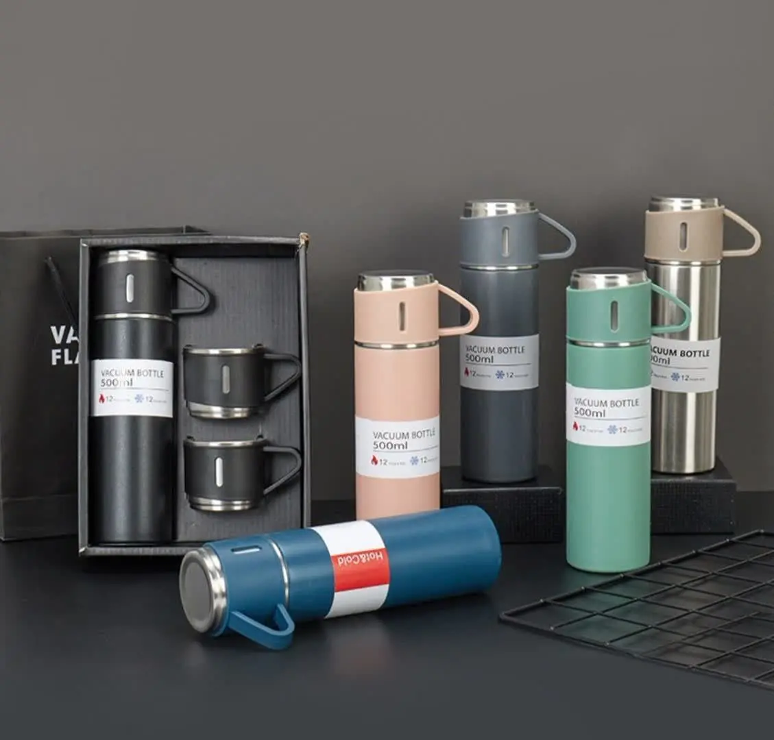 فلاسک لیوان دار ۳کاپ Vacuum🍓