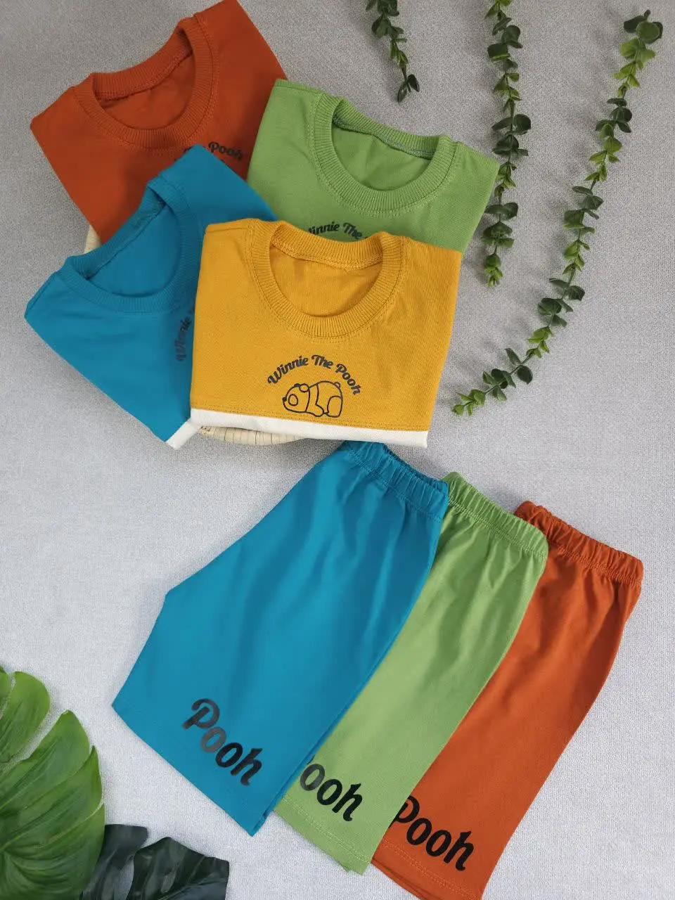 تیشرت شلوارک پسرانه پاندا 
