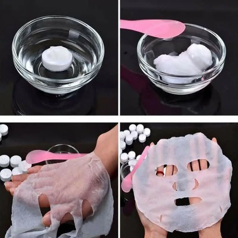 🌸ماسک قرص فشرده🌸