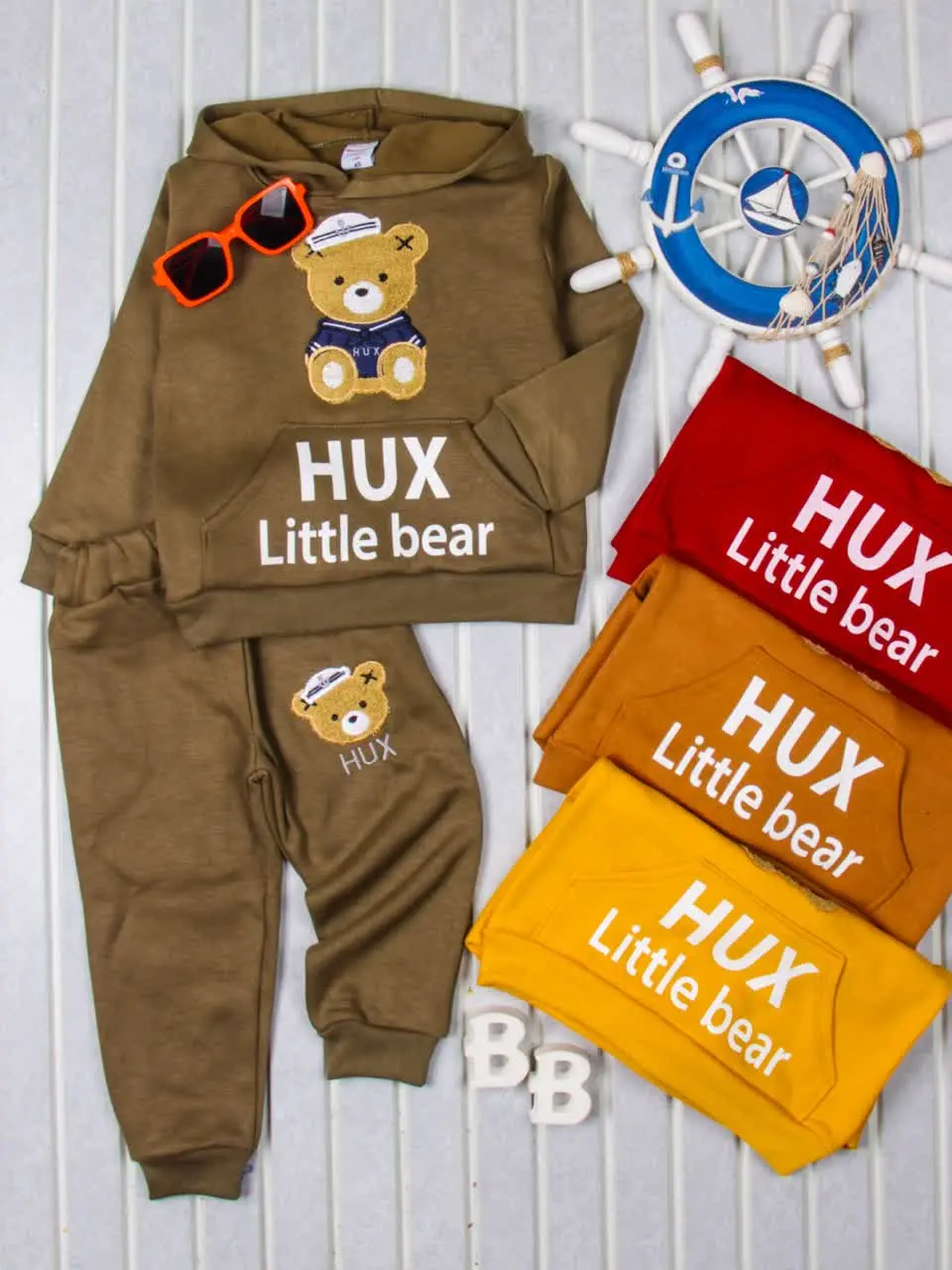 💢هودی شلوار خرس ملوان💢