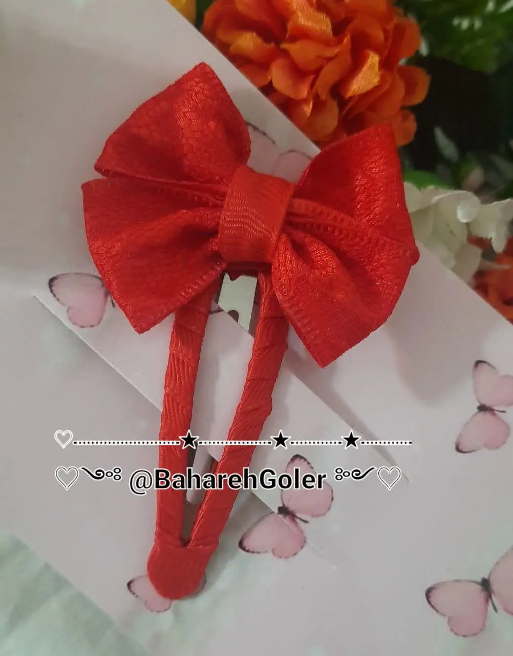 #گلسر_پاپیون_تق_تقی
