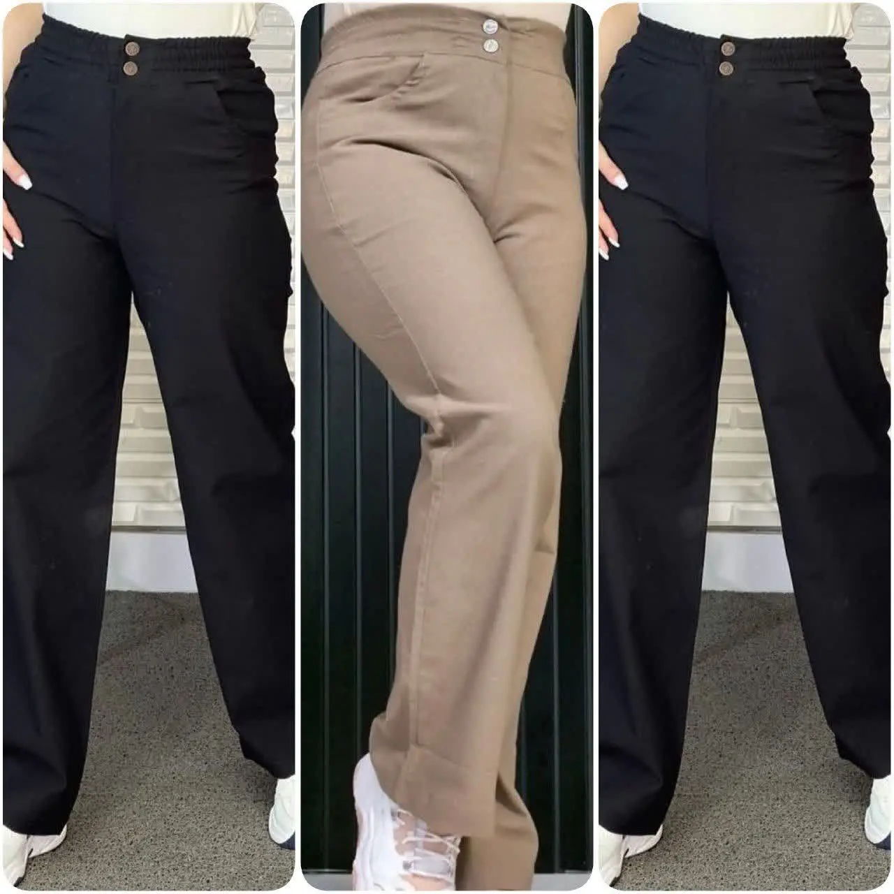 نام: شلوار نیم بگ وینتل
