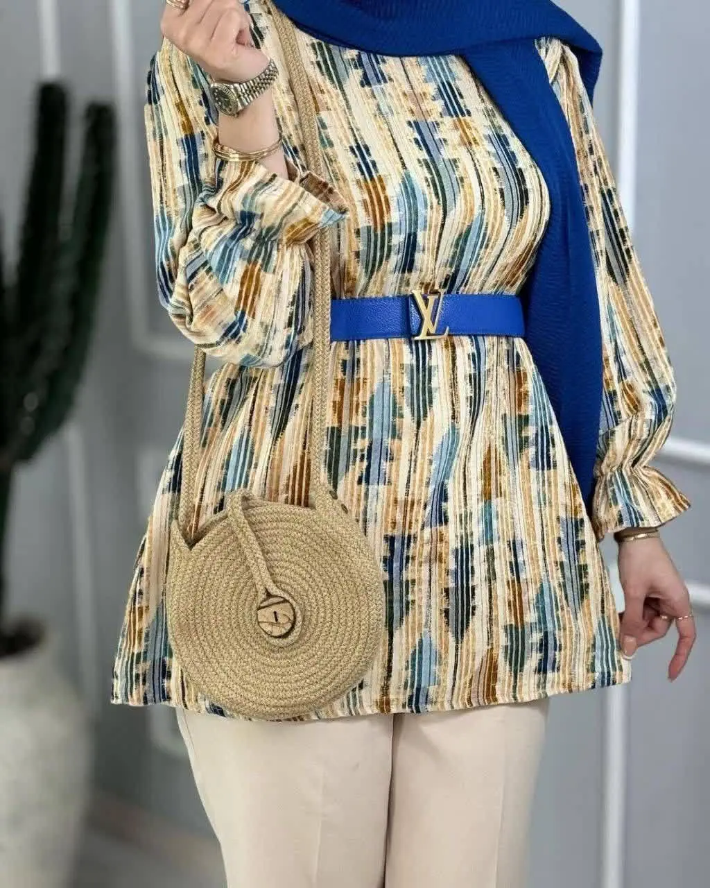 🛍نام: تونیک مانتویی بلوط🌱
