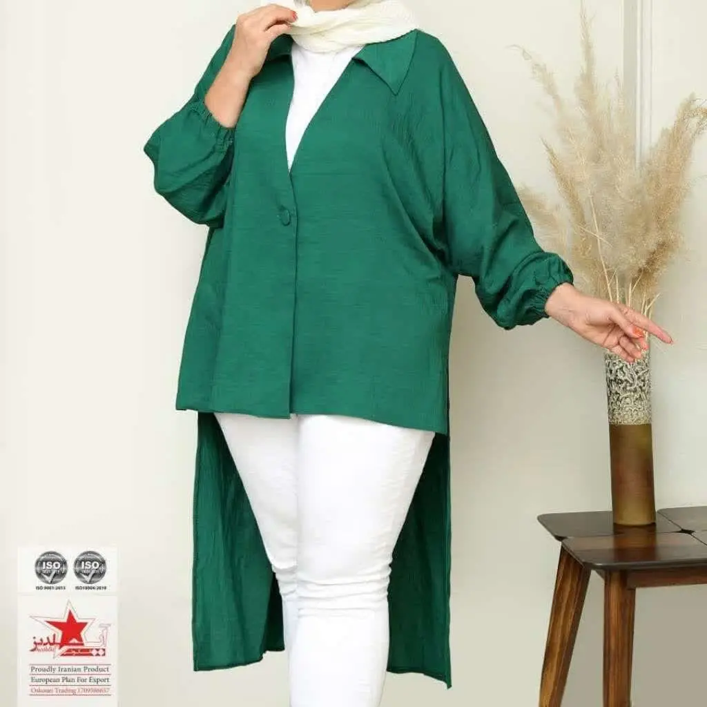 🔸 نام: #مانتو جلو کوتاه #سایزبزرگ
