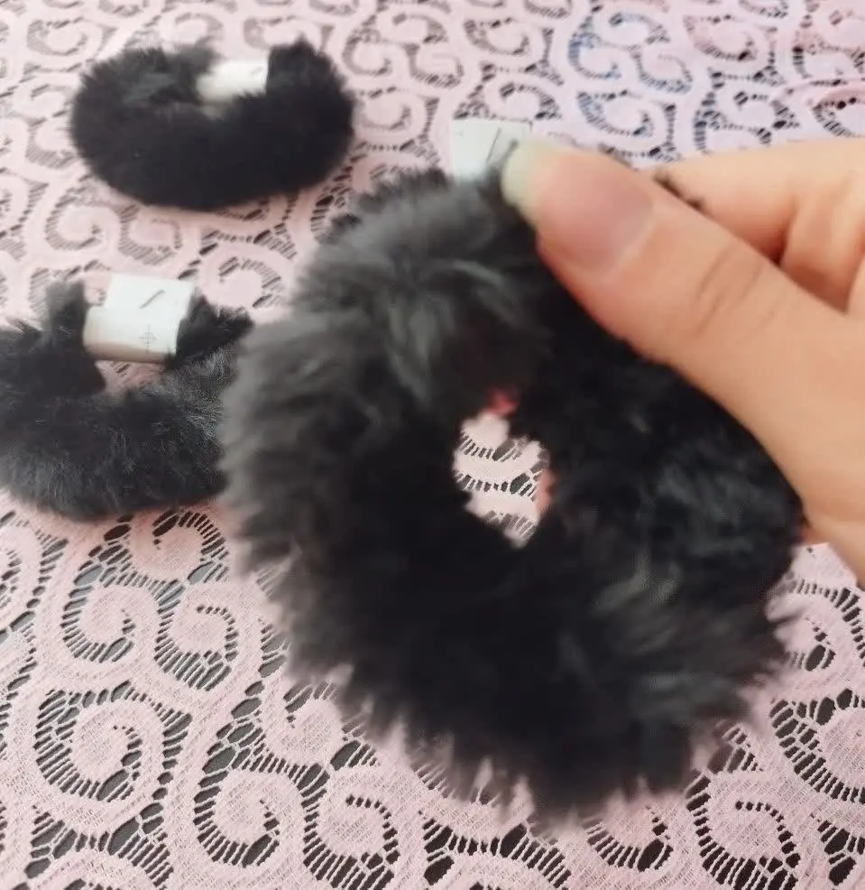 اسکرانچی نرم و زیبای خز
