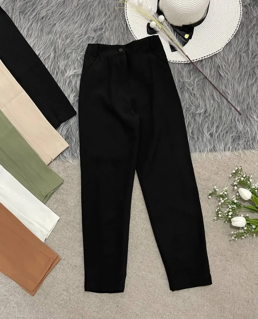 شلوار مام پشت کش