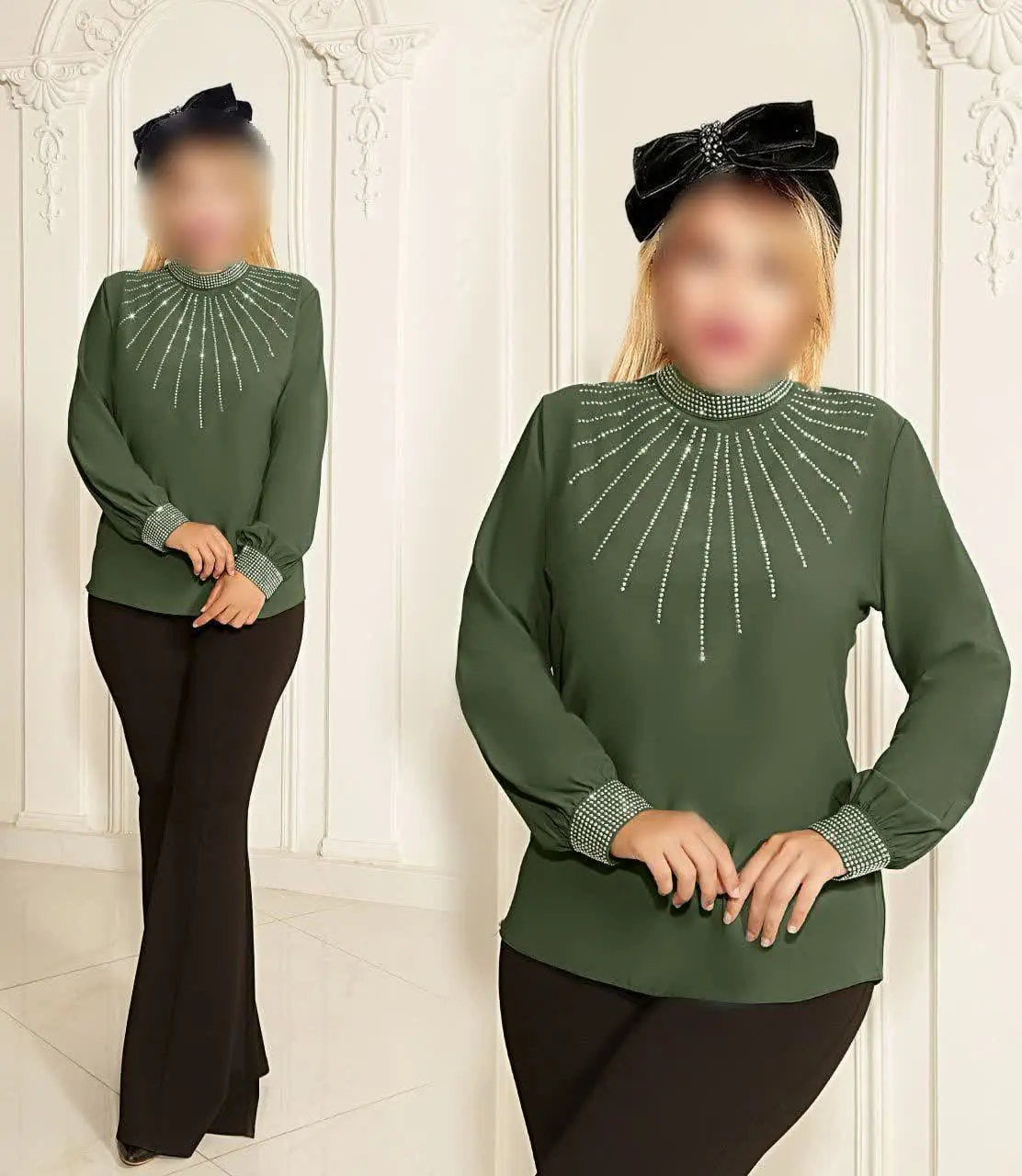 💞 شومیز مجلسی مدل خورشید💞
