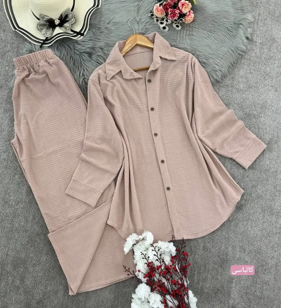 نام: ست مانتو شلوار بسکوییتی
