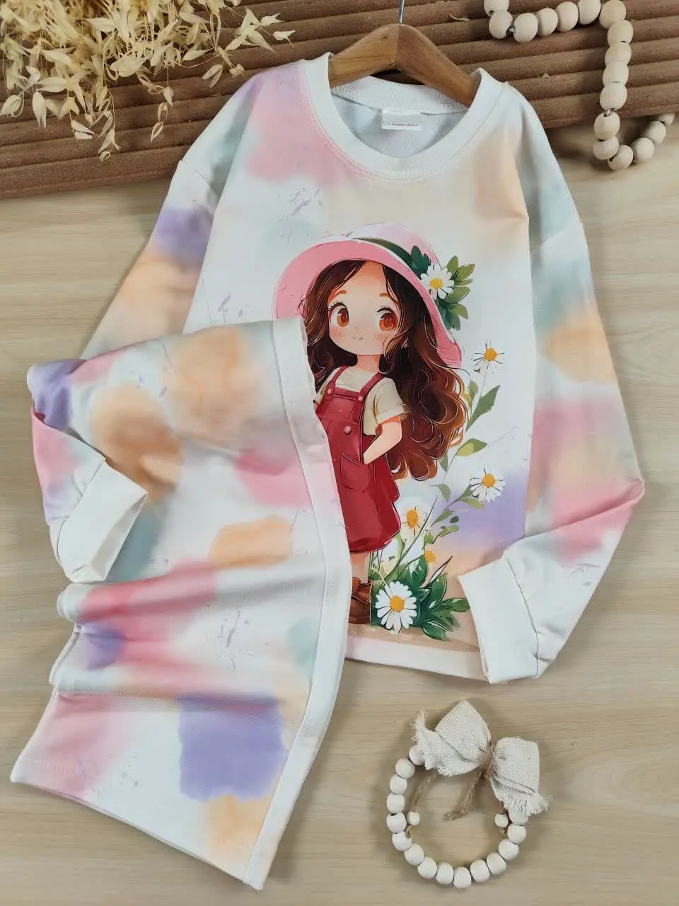 بلوز و شلوار باکسی دختر کلا...