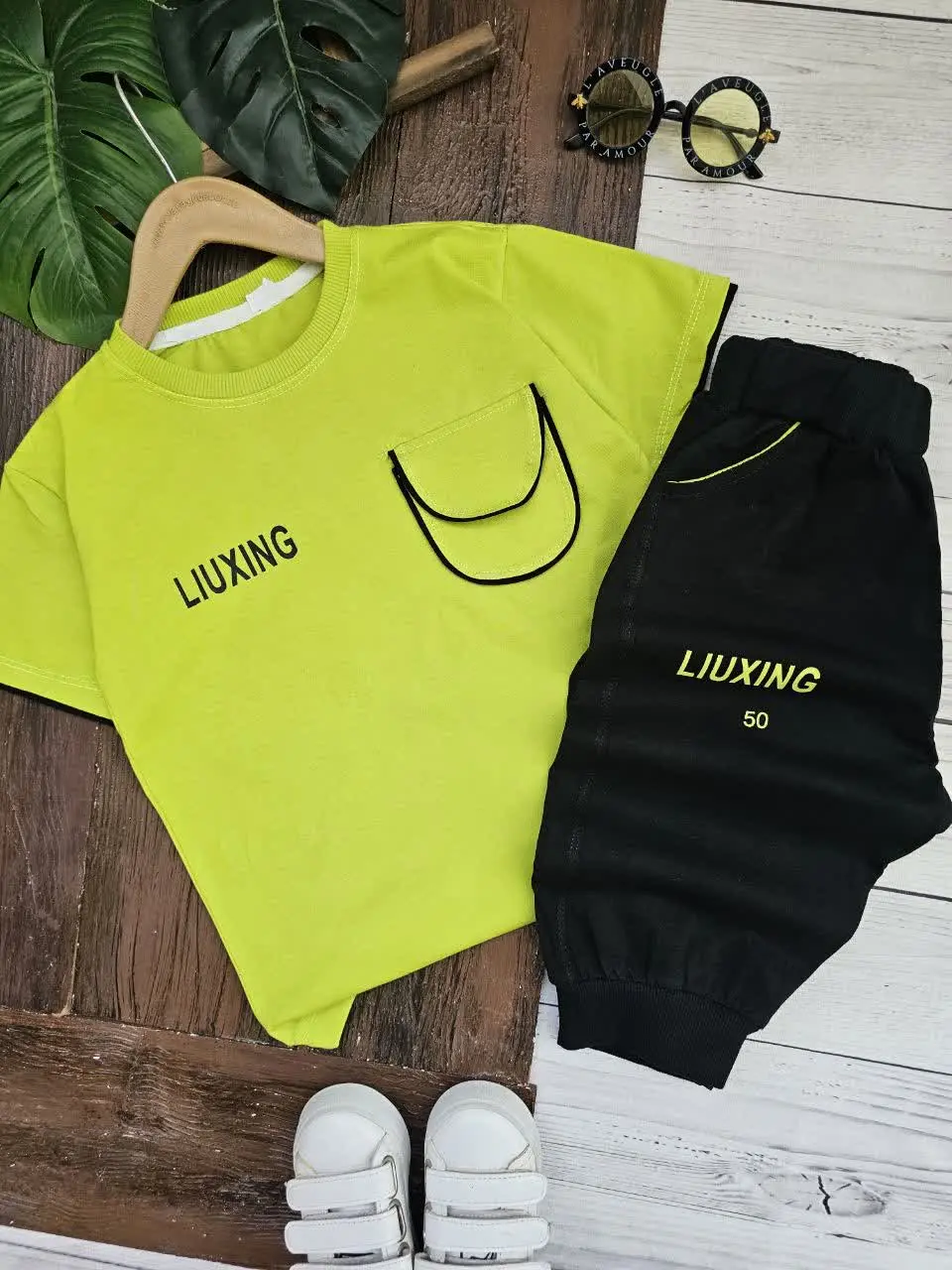 تیشرت و شلوارک پسرانه Liuxing😎
