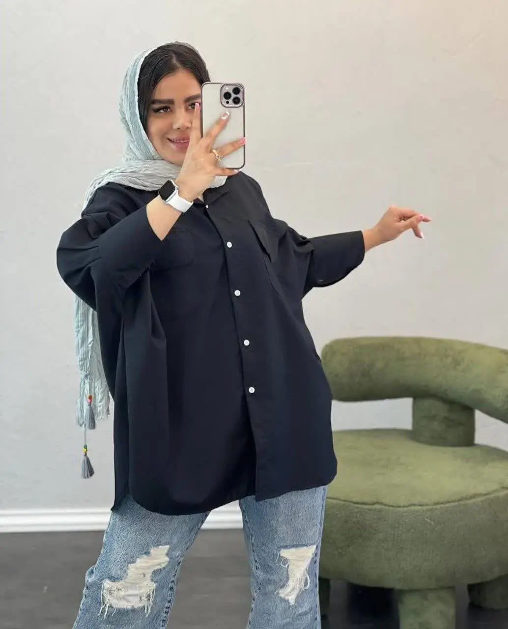 نام: مانتو پانچ کتان
