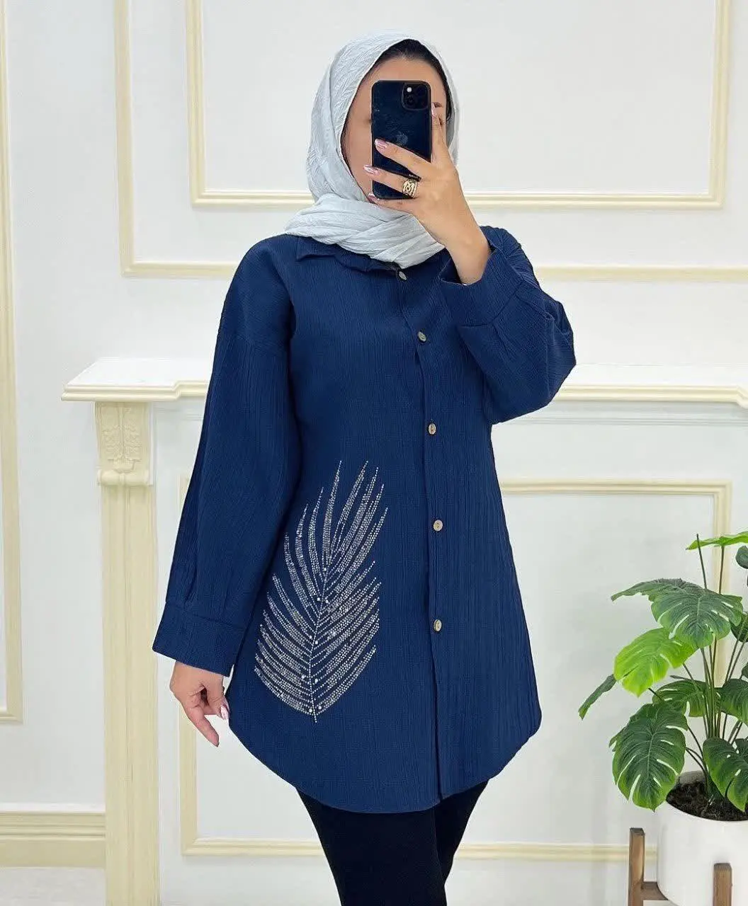 نام: شومیز نگین برگی
