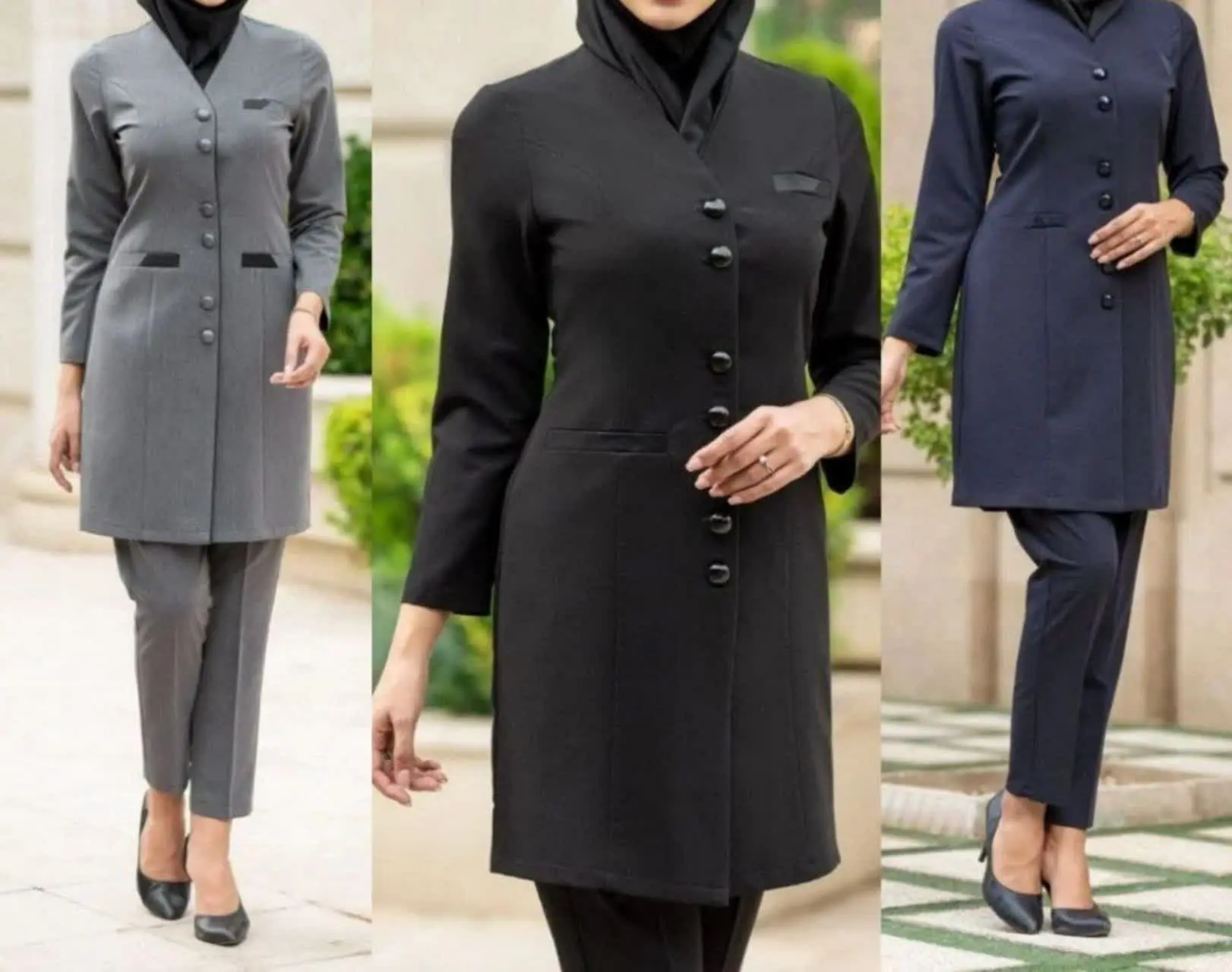 👚نام: مانتو و شلوار اداری
