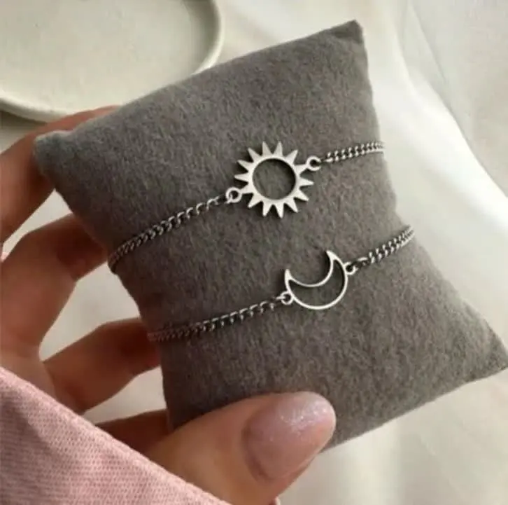 💍دستبند کاپلی مهر و ماه 🌛🌞