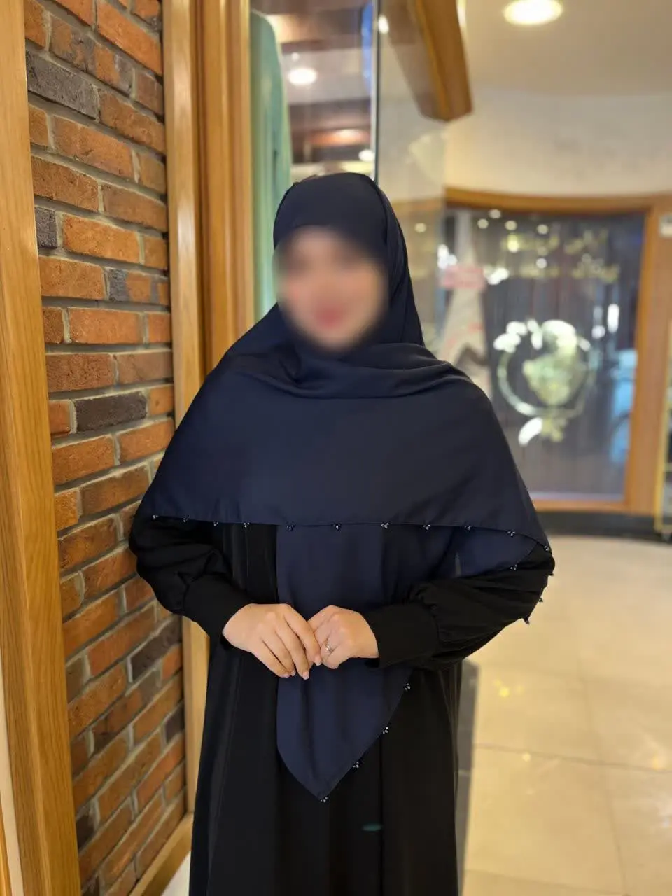 روسری تکرنگ کریستالدوزی 🥰😍