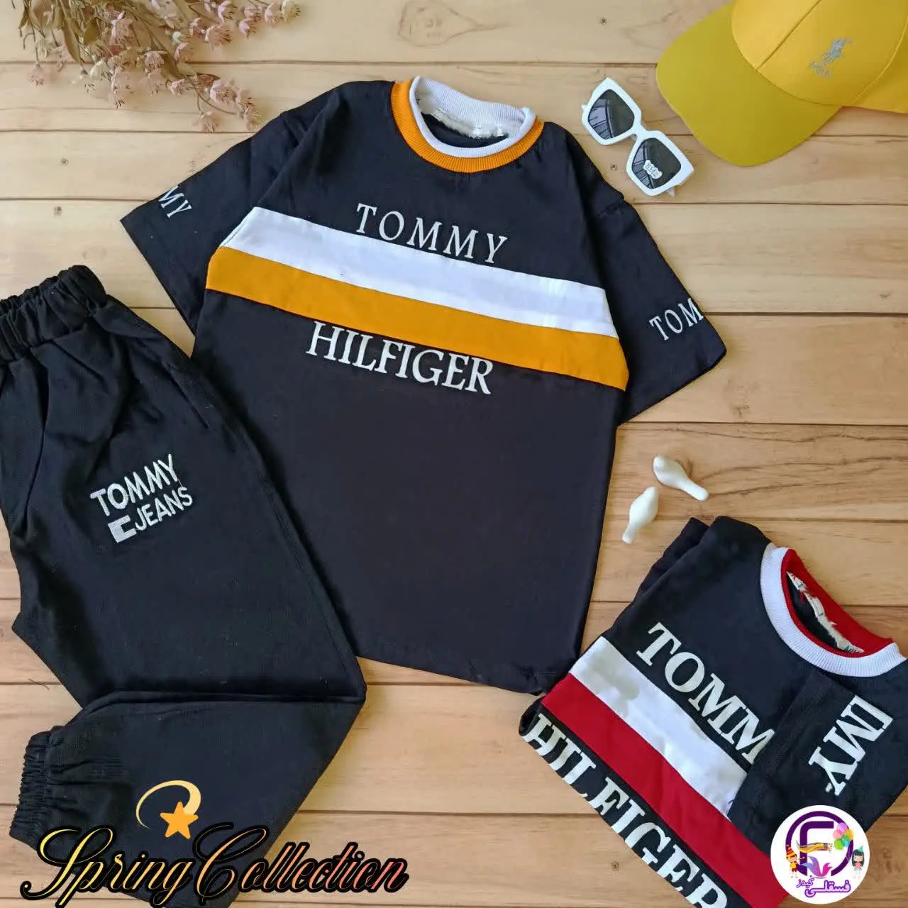 🔅جنس: تیشرت پنبه سوپر لاکرا، چاپ جلو لباس و روی آستین زول،، مدل لش
