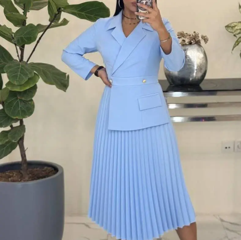 مدل کت و دامنی پلیسه (وصل بهم) 
