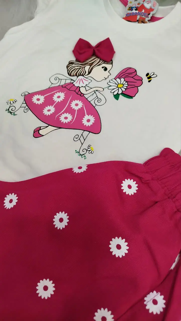 تیشرت دخترپاپیون به سر وزنب...