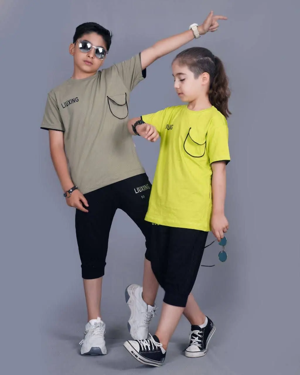 💚🌸اسم: تیشرت شلوارک the street💚🌸
