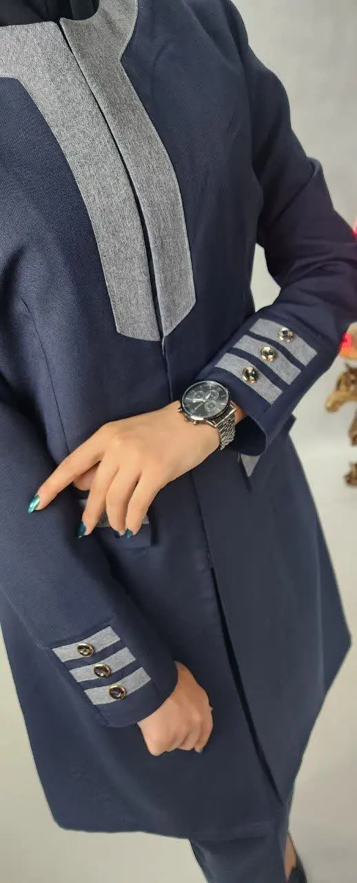  نام: ست مانتو شلوار اداری کلاسیک
