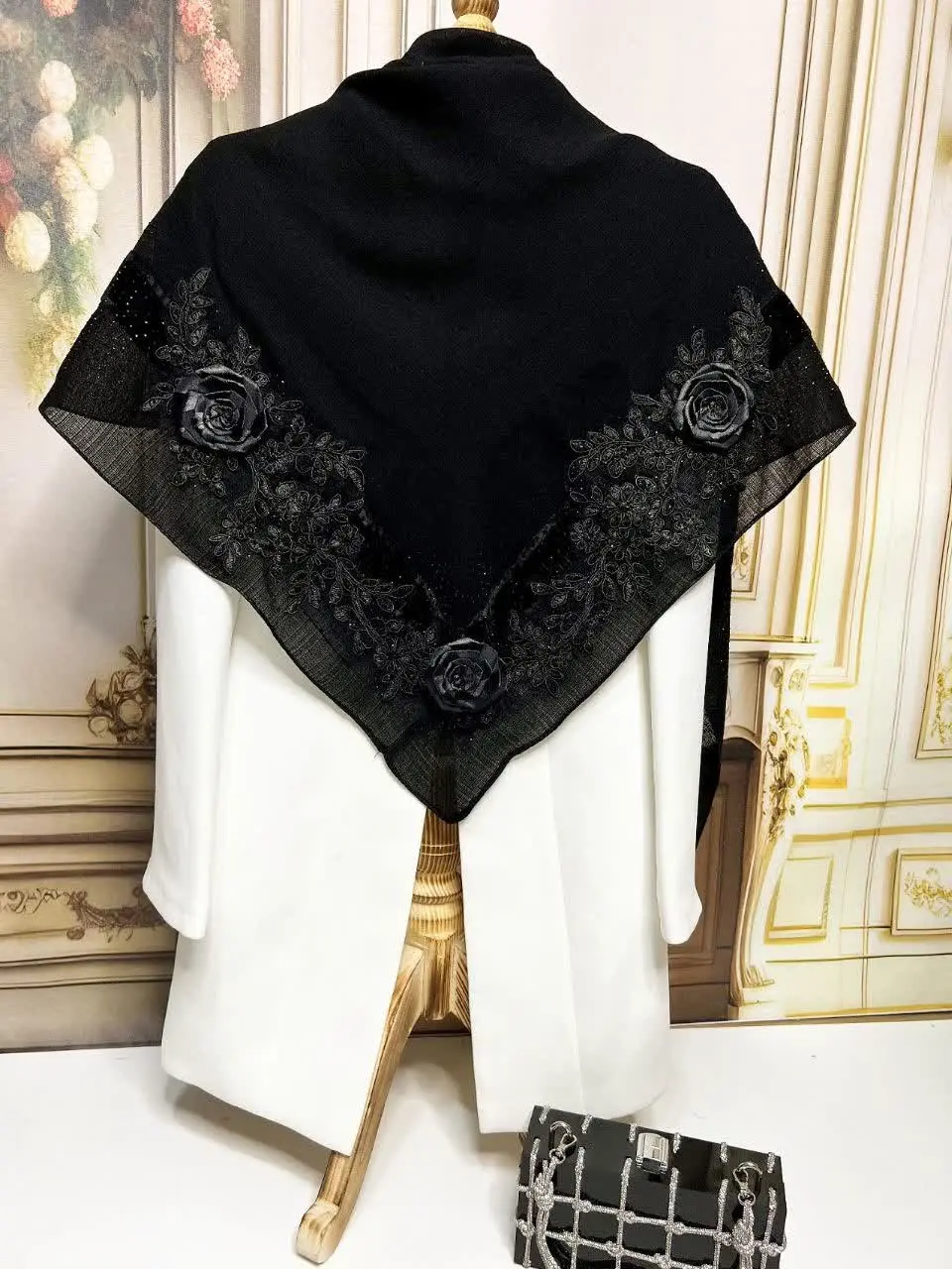 🍁کالکشن پاییزی روسری مجلسی🍁