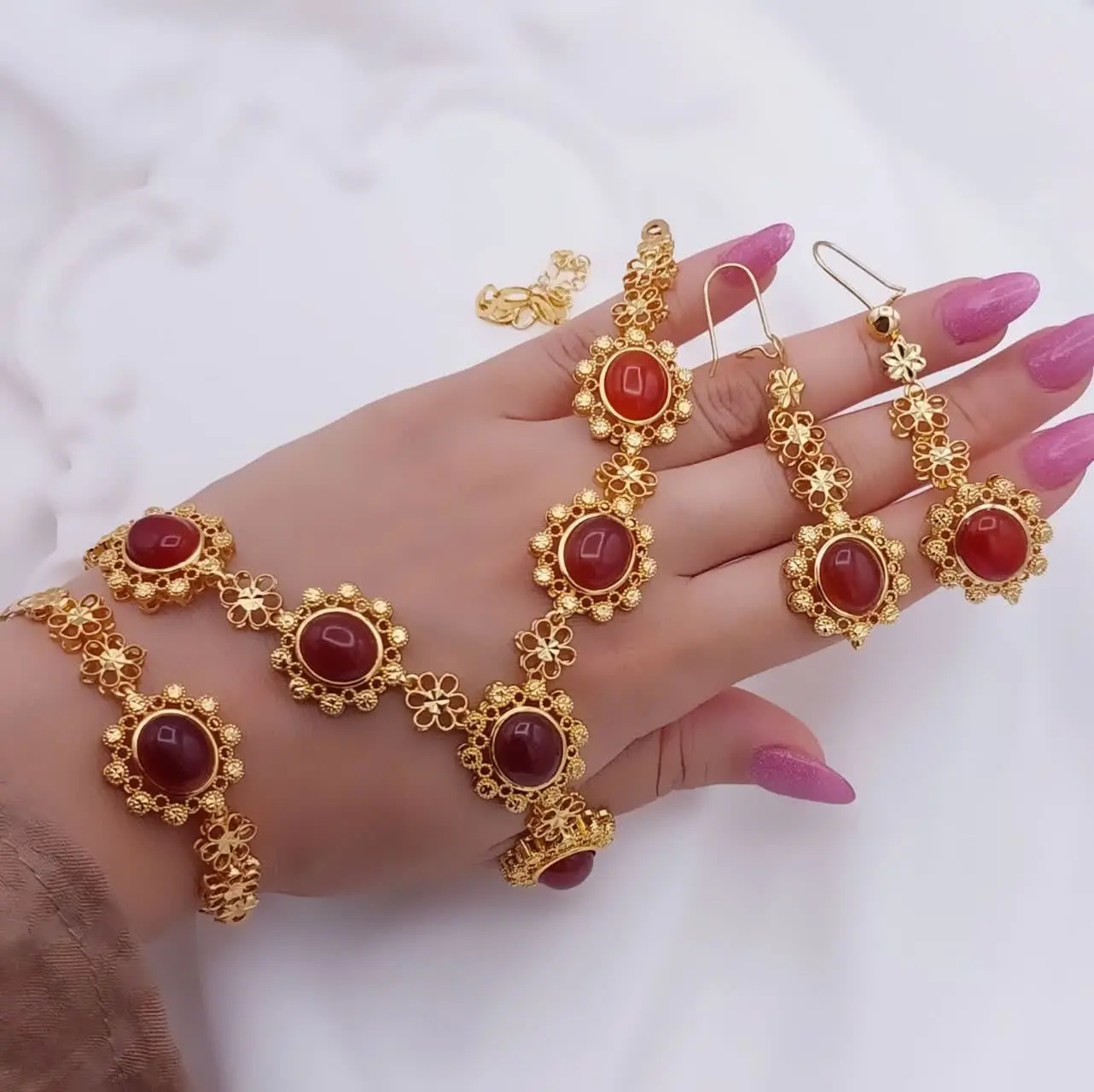 #سرویس طرح طلا فیروزه جدید😍
