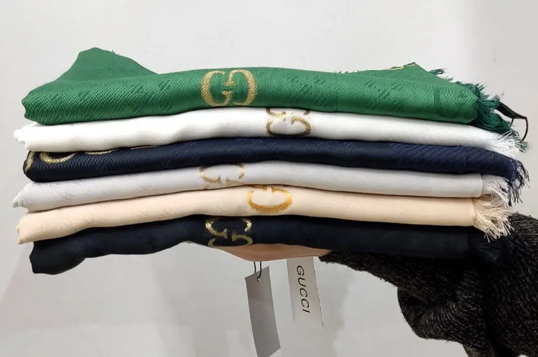 🌺روسری نخ ابریشم مارک