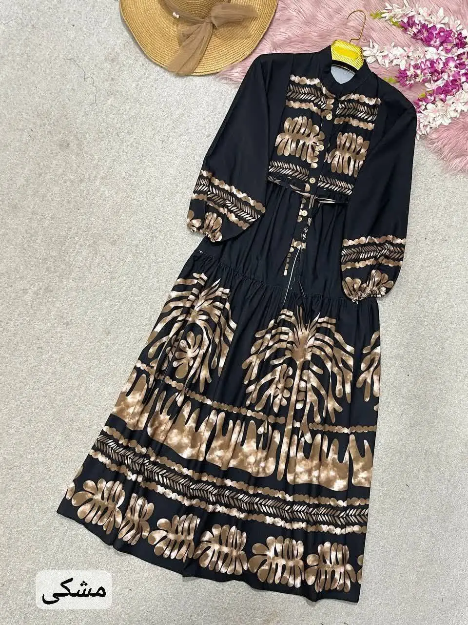 🛍نام: پیراهن ساحلی نخل🍃