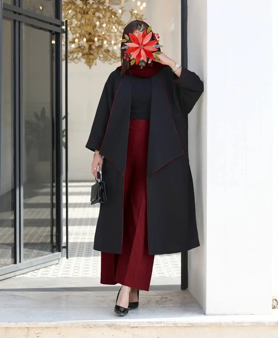 ⚜️ مدل: مانتو شلوار یاسمن
