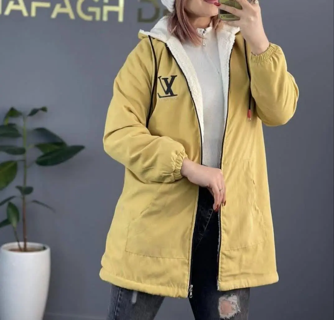 نام: مانتو کلاه خزدار
