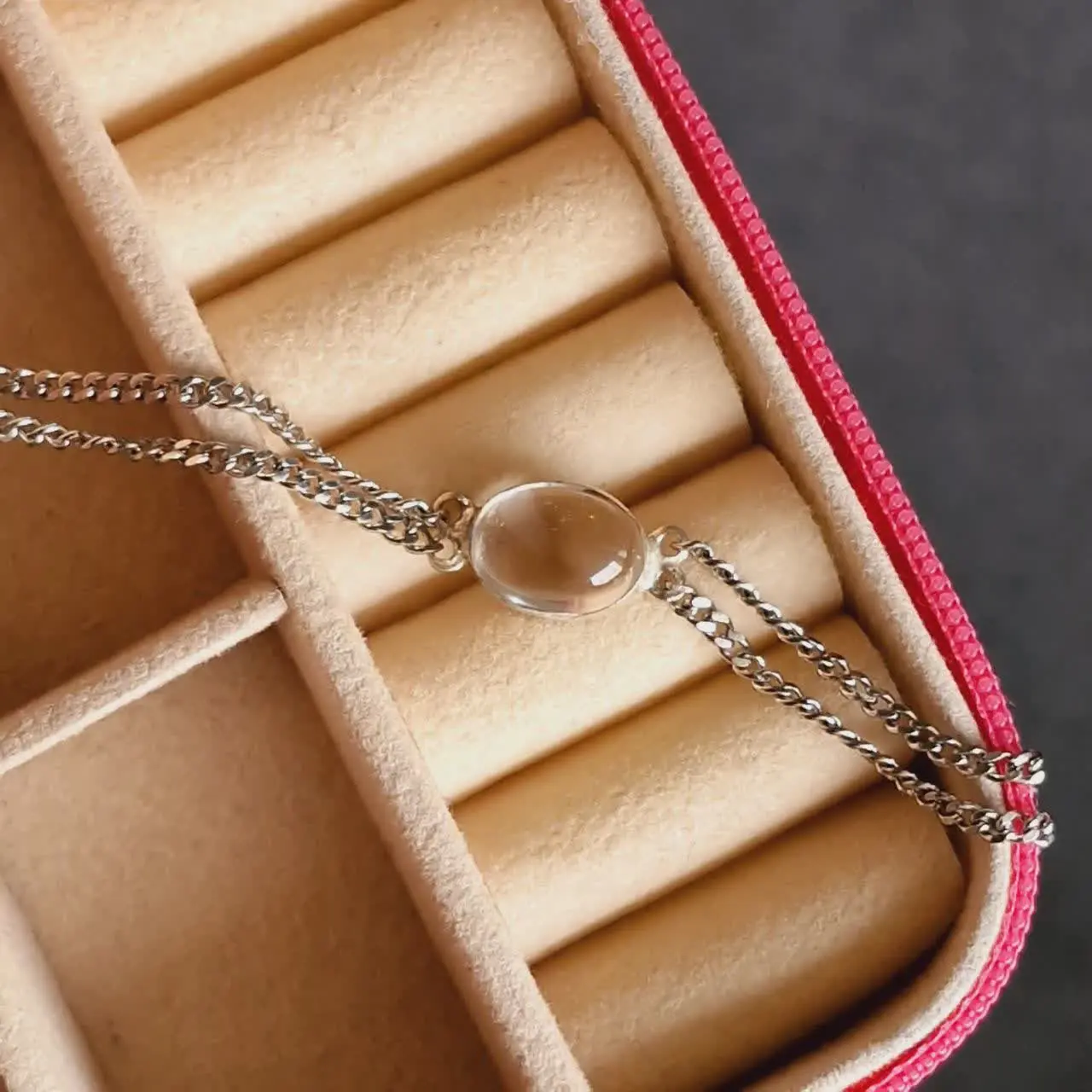 دستبند درنجف قاب #نقره
