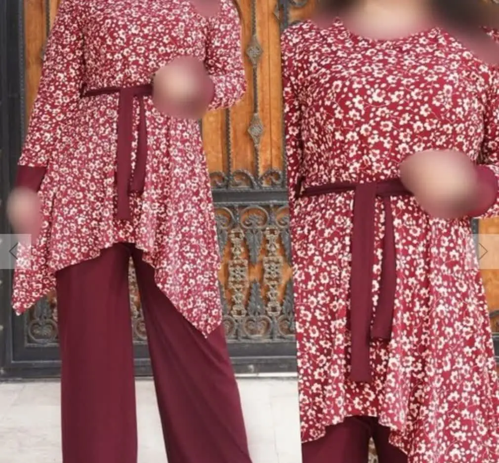 💥 تونیک و شلوار گلریز