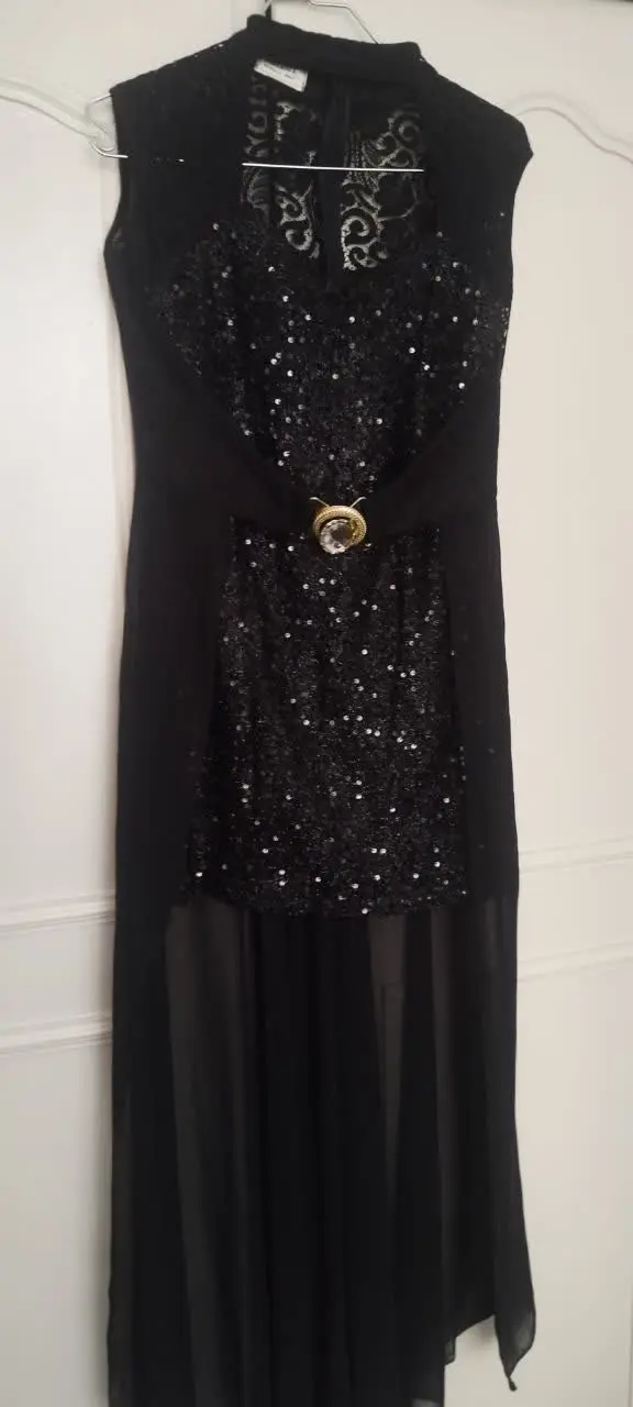 پیراهن مجلسی مشکی 
