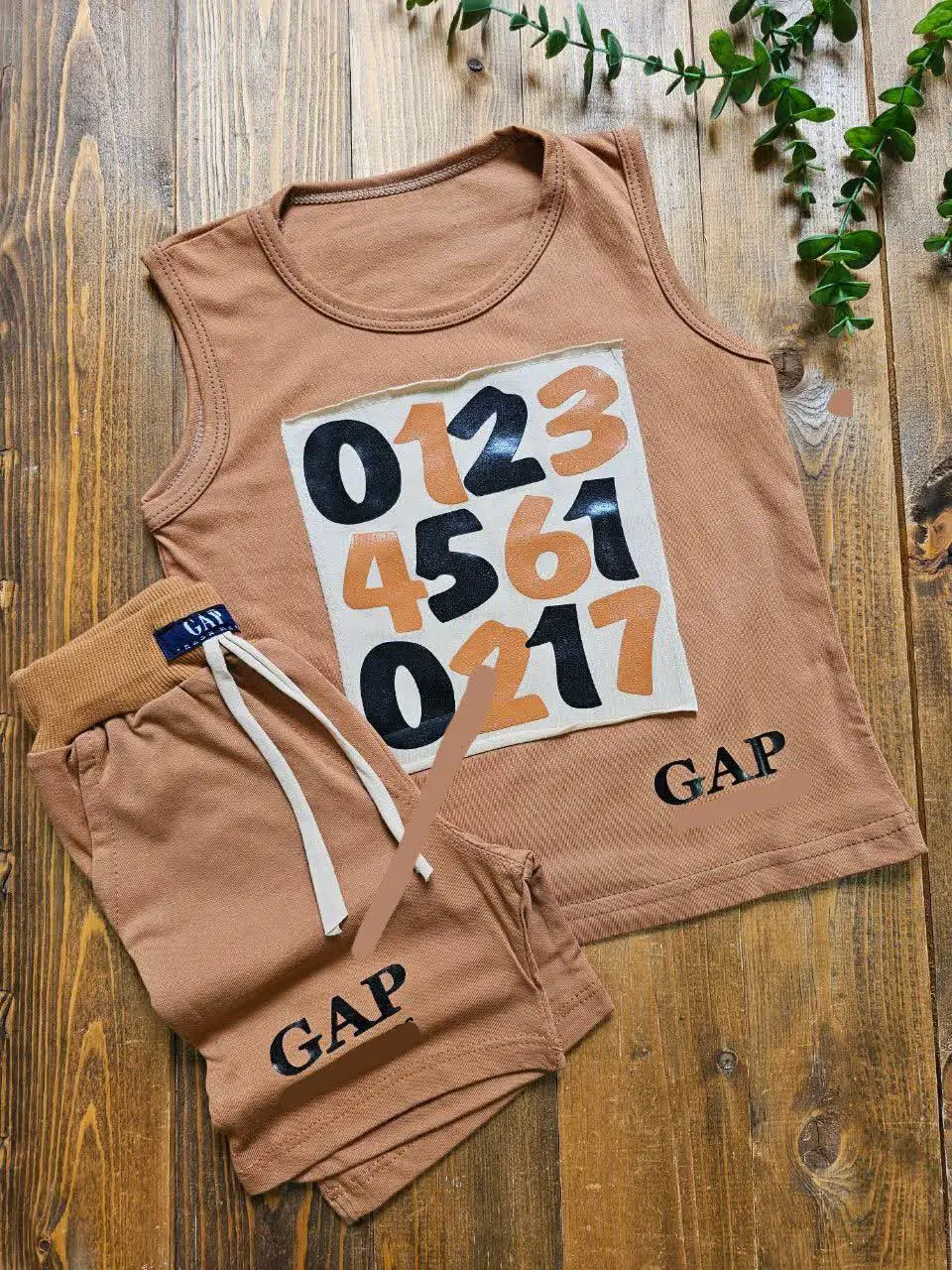 🔮تاپ و شلوارک اسپرت طرح نامبر🔮
