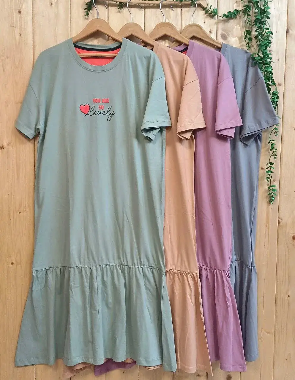 ✔️ پیراهن نخ پنبه