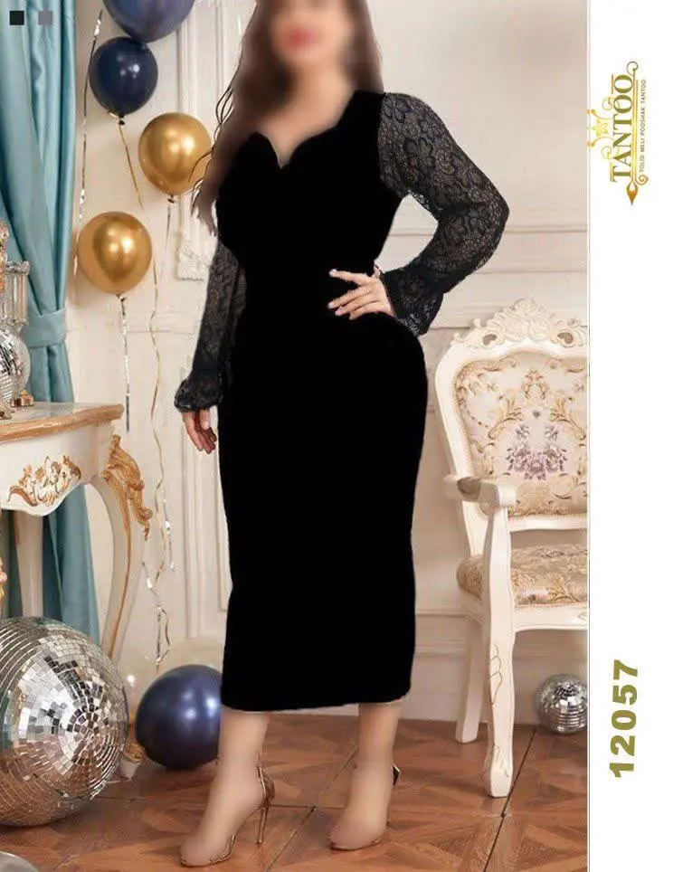 پیراهن مجلسی سایزبزرگ