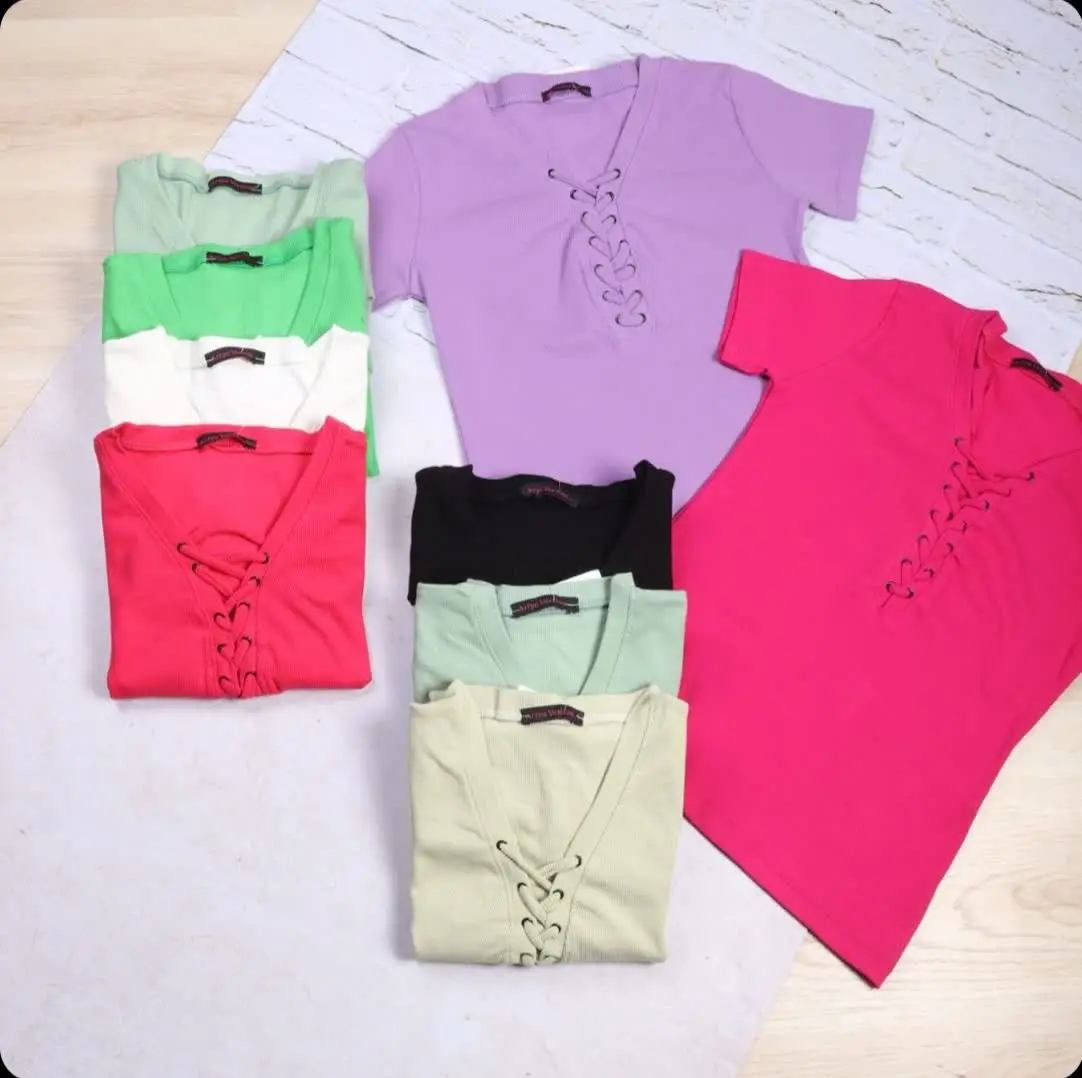 ⚘️تیشرت زنانه کبریتی⚘️
