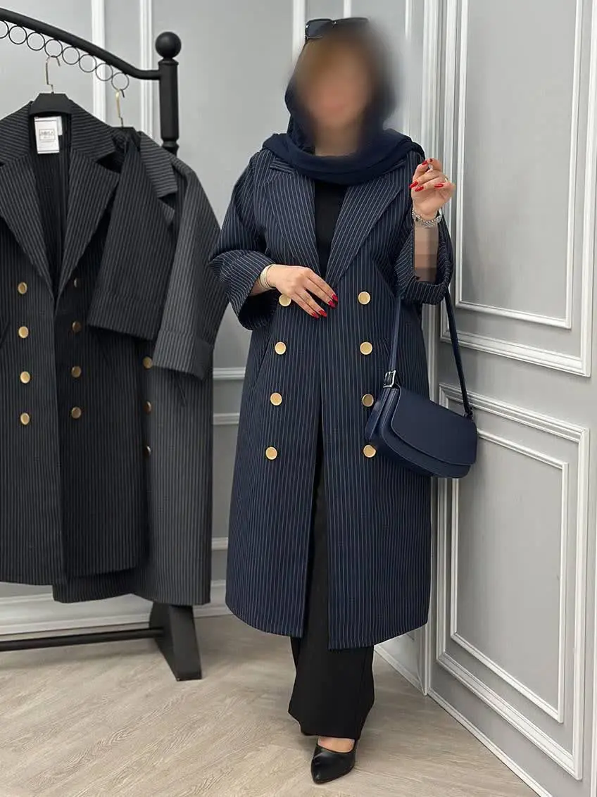 مانتو بلند افروز