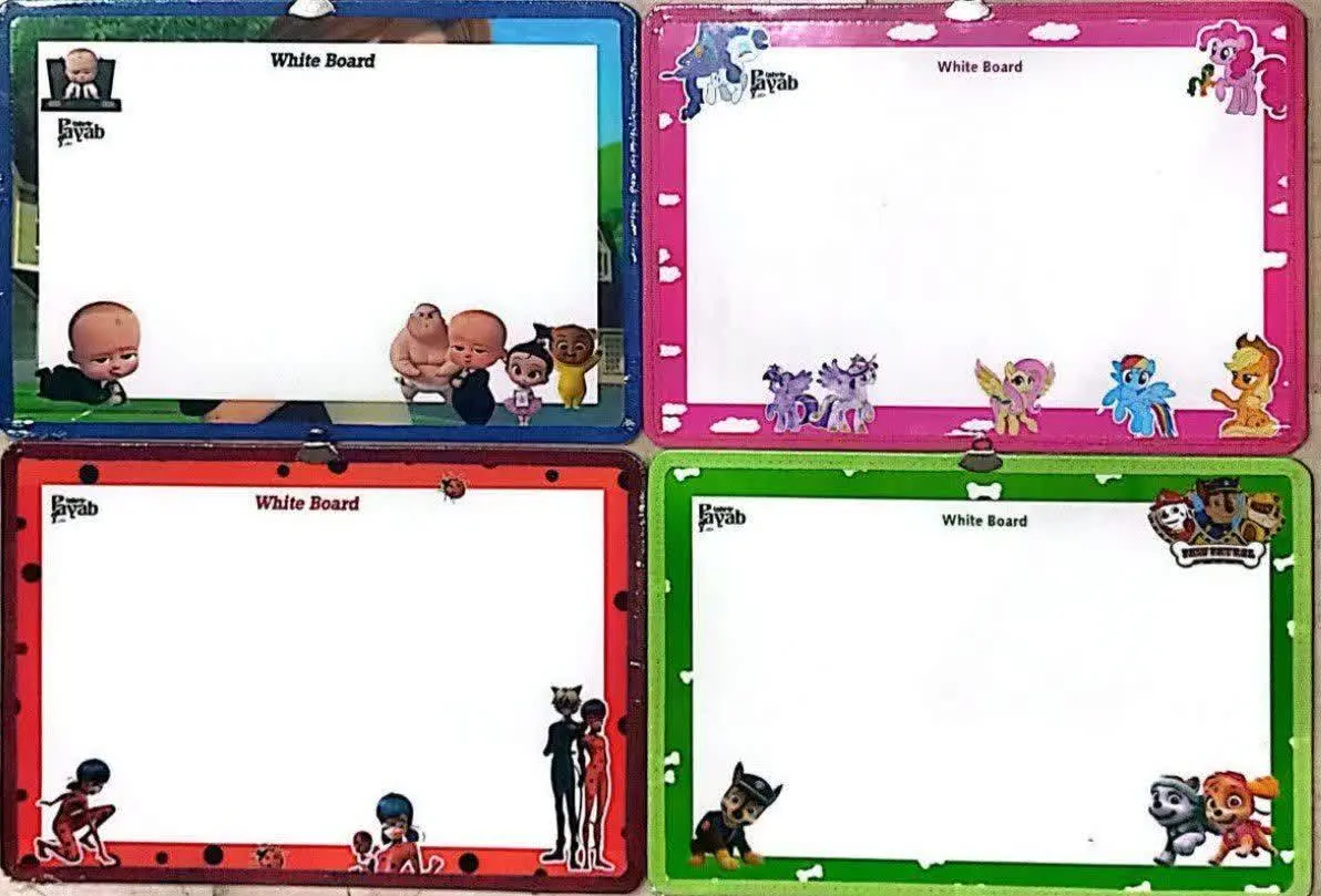 تخته وایتبرد بزرگ فانتزی تک سلفون
