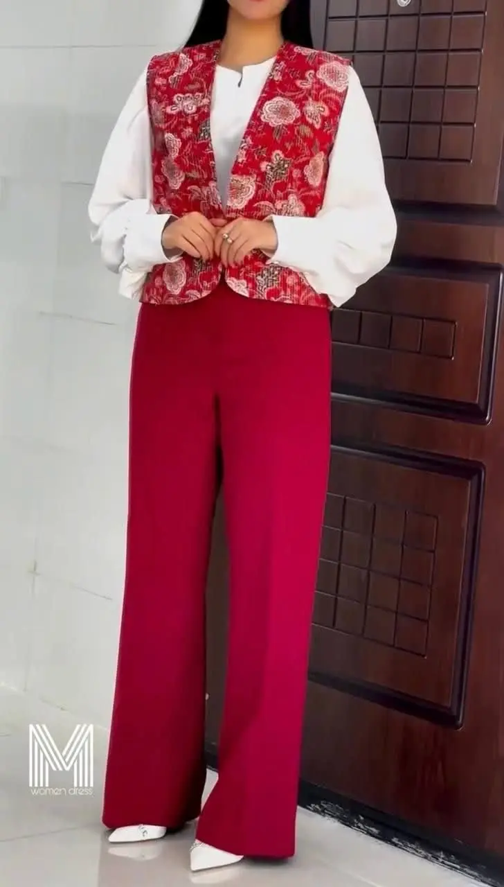 👚نام: ست سه تیکه انار ♥️