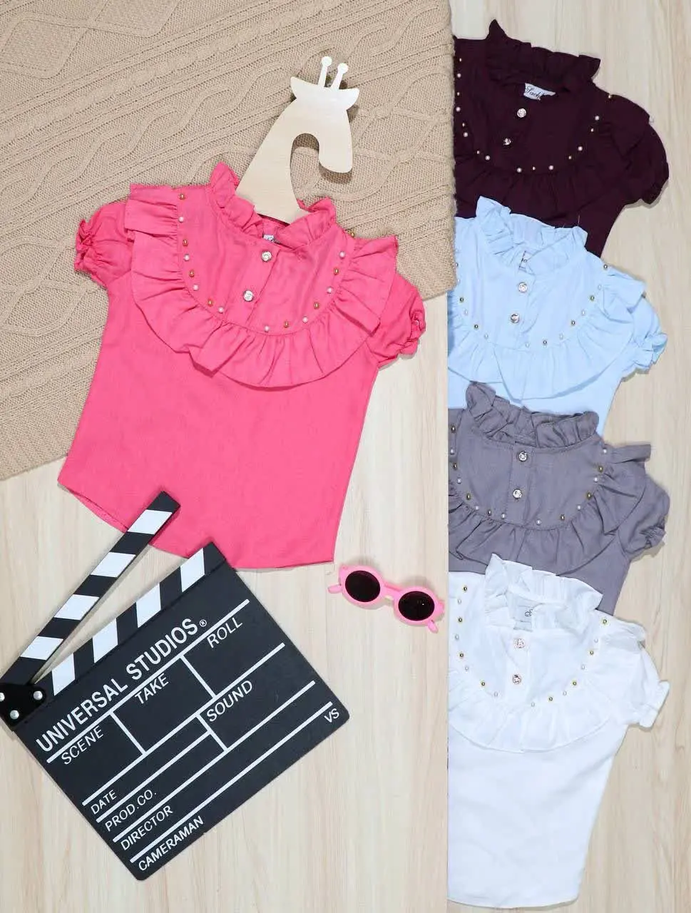 👫پیراهن شومیز اسکاچی یقه چین👫
