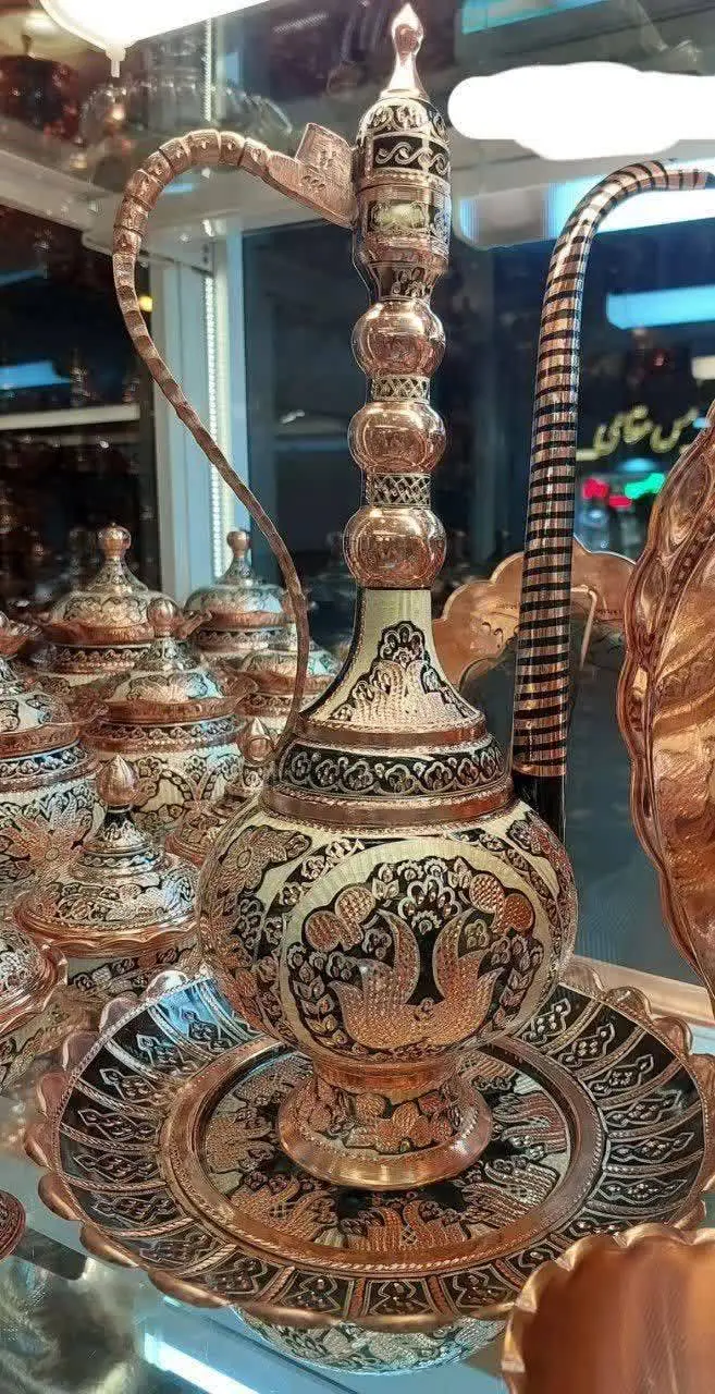 آفتابه لگن نقره کوب 🎗🎗
