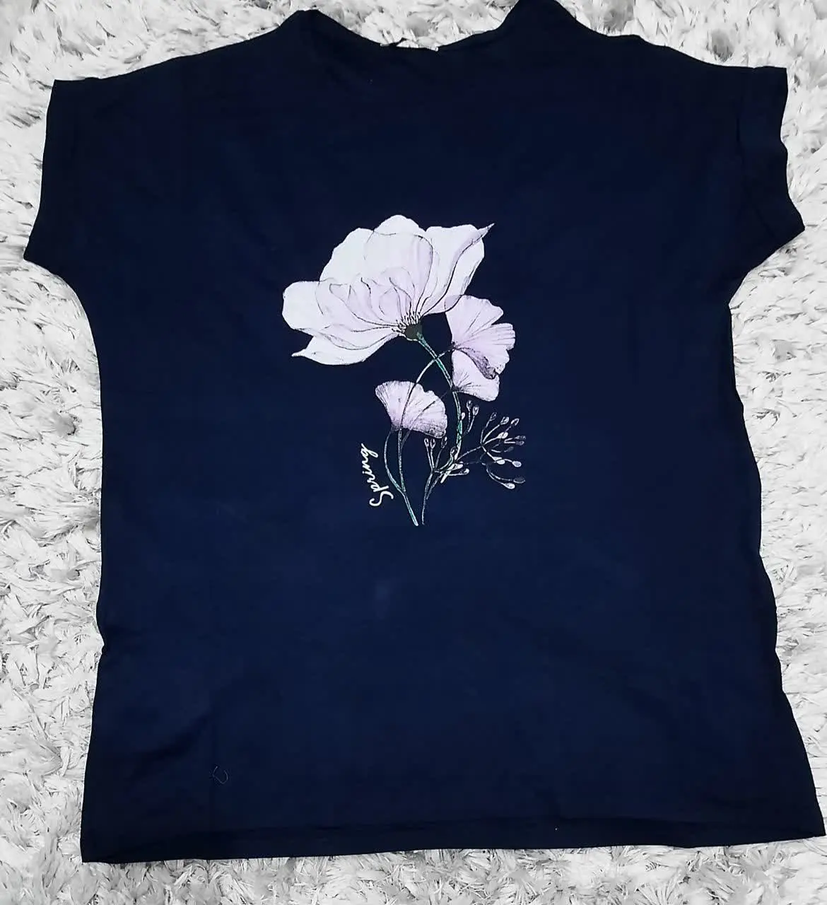 تی شرت ویسکوز قواره دار
